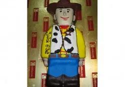 Tort w kształcie Szeryfa Chudego z Toy Story