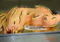 Tort w kształcie ryby