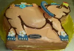 Tort w kształcie świnki