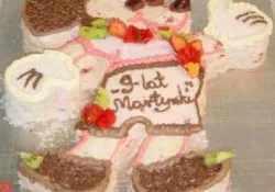 Tort w kształcie Myszki Miki