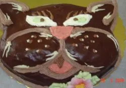 Tort w kształcie kota