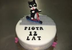 Tort z kotem