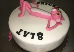Tort z R&oacute;żową Panterą