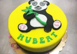 Tort z pandą