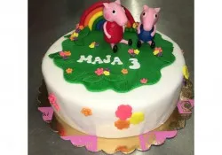 Tort ze Świnką Peppą