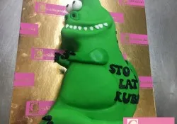 Tort w kształcie dinozaura