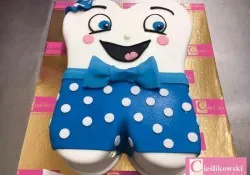 Tort w kształcie ząbka