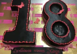 Tort na 18 urodziny