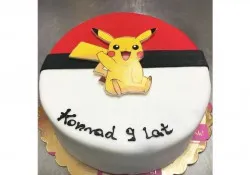 Tort z Pikachu