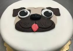 Tort z pieskiem