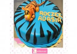 Tort na roczek z Tygryskiem