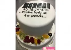 Tort na 40 urodziny