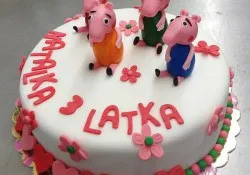 Tort ze Świnką Peppą