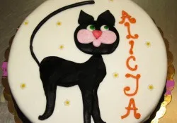 Tort z kotem