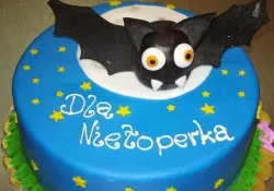 Tort z nietoperzem