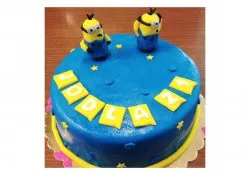 Tort z Minionkami