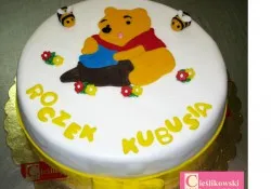 Tort z Kubusiem Puchatkiem