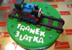 Tort z ciuchcią Tomek