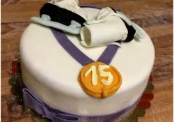 Tort z łyżwami