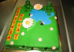 Tort z żabami