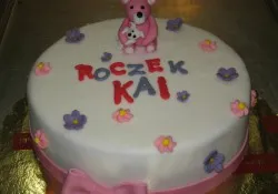Tort z misiem