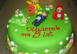 Tort z Teletubisiami