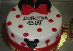 Tort z Myszką Minnie