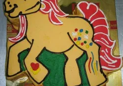 Tort w kształcie kucyka Pony
