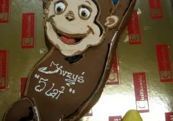 Tort w kształcie małpy