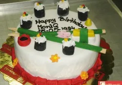 Tort z sushi