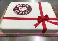 Tort firmowy Costa Coffee