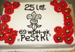Tort z kwiatami