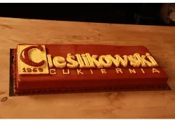 Tort firmowy Cukiernia Cieślikowski