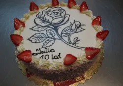Tort ze zdjęciem