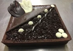 Tarta czekoladowa z toffi