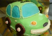 Tort w kształcie samochodzika