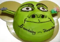 Tort w kształcie Shreka