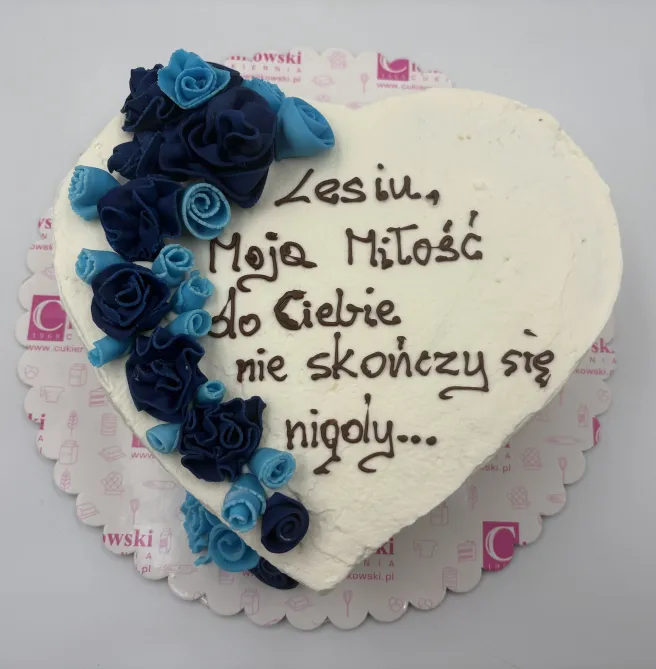 Tort w kształcie serca