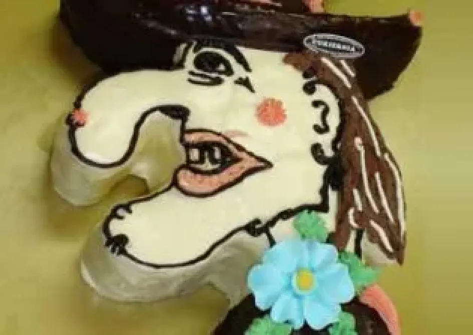 Tort w kształcie Baby Jagi