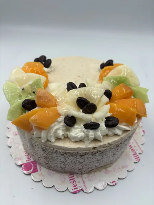 Tort bezowy - cappuccino