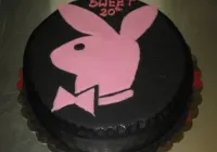 Tort z króliczkiem Playboya