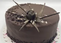 Tort kremowo - czekoladowy