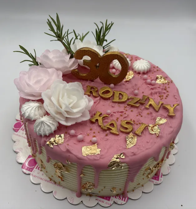 Tort kwiaty