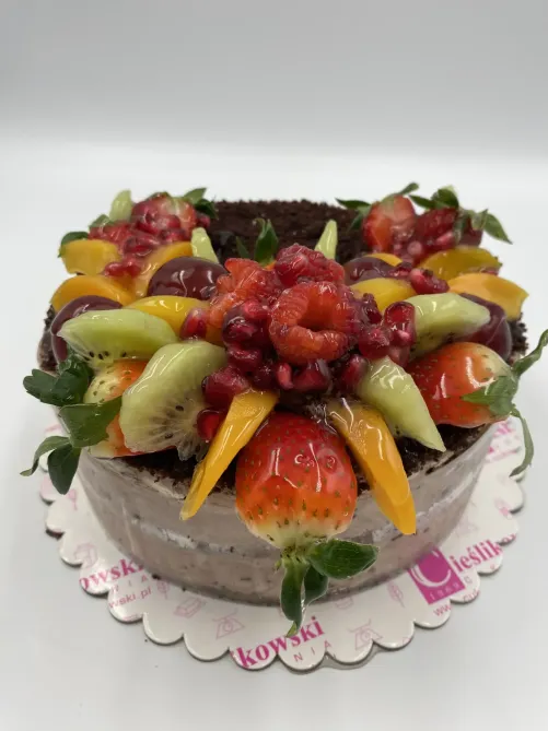 Tort śmietanowo czekoladowy