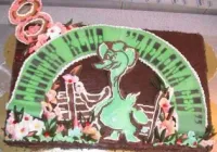 Tort firmowy Country Klub "Zielona Gęś"