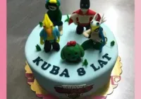 Tort Brawl Stars z figurkami