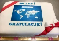 Tort w kształcie mapy