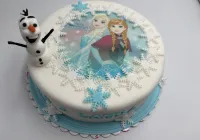 Tort w kształcie Krainy Lodu