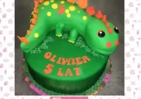 Tort w kształcie dinozaura