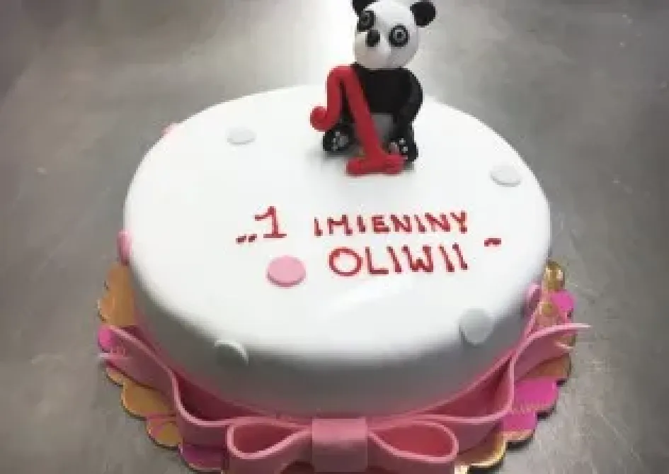Tort z pandą